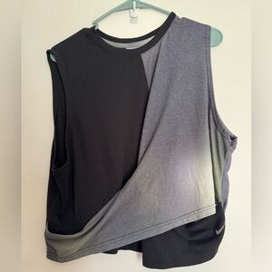 Women’s Nike Yoga Dri-Fit Cropped Tank Top-Size XXL